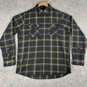 Dixxon Flannel Co x 4WP Shirt Mens L Plaid Limited Edition Flannel Bikercore